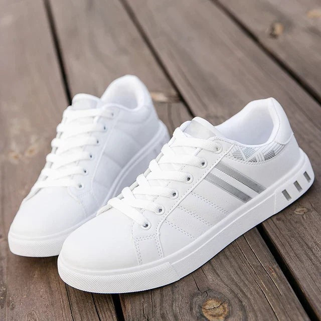 Ανίς | Άσπρα Sneakers Ανδρών – Αστικός Και Σύγχρονος Στυλ