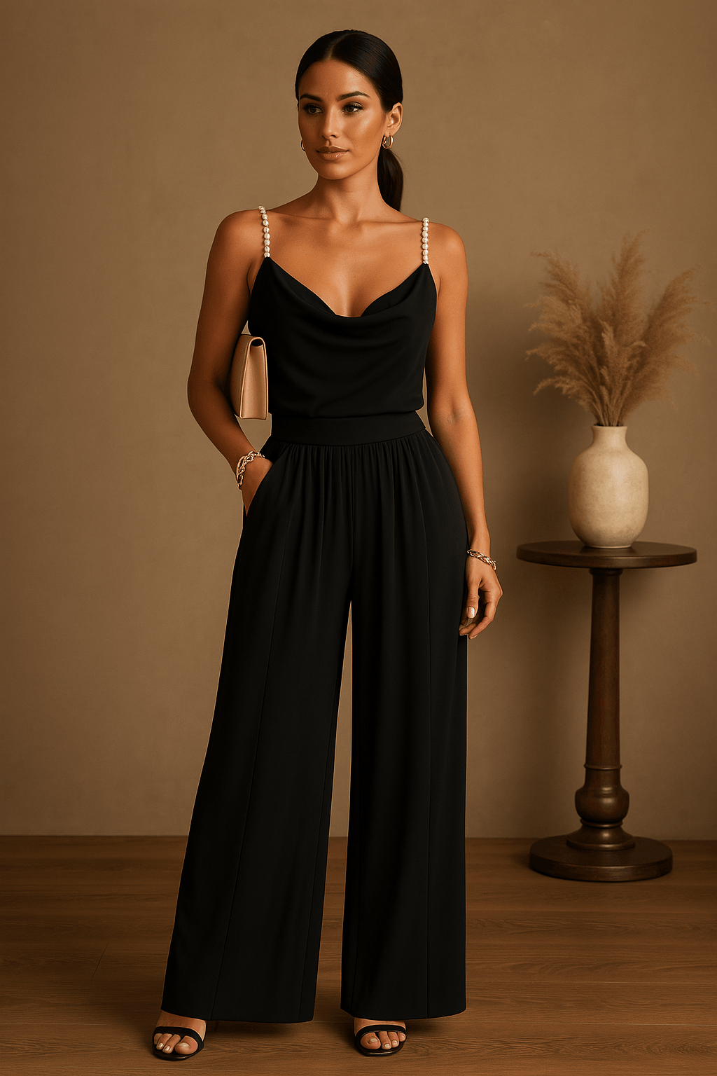 Françoise | Kombinéza Nohavice Žena – Elegancia a Moderný Štýl
