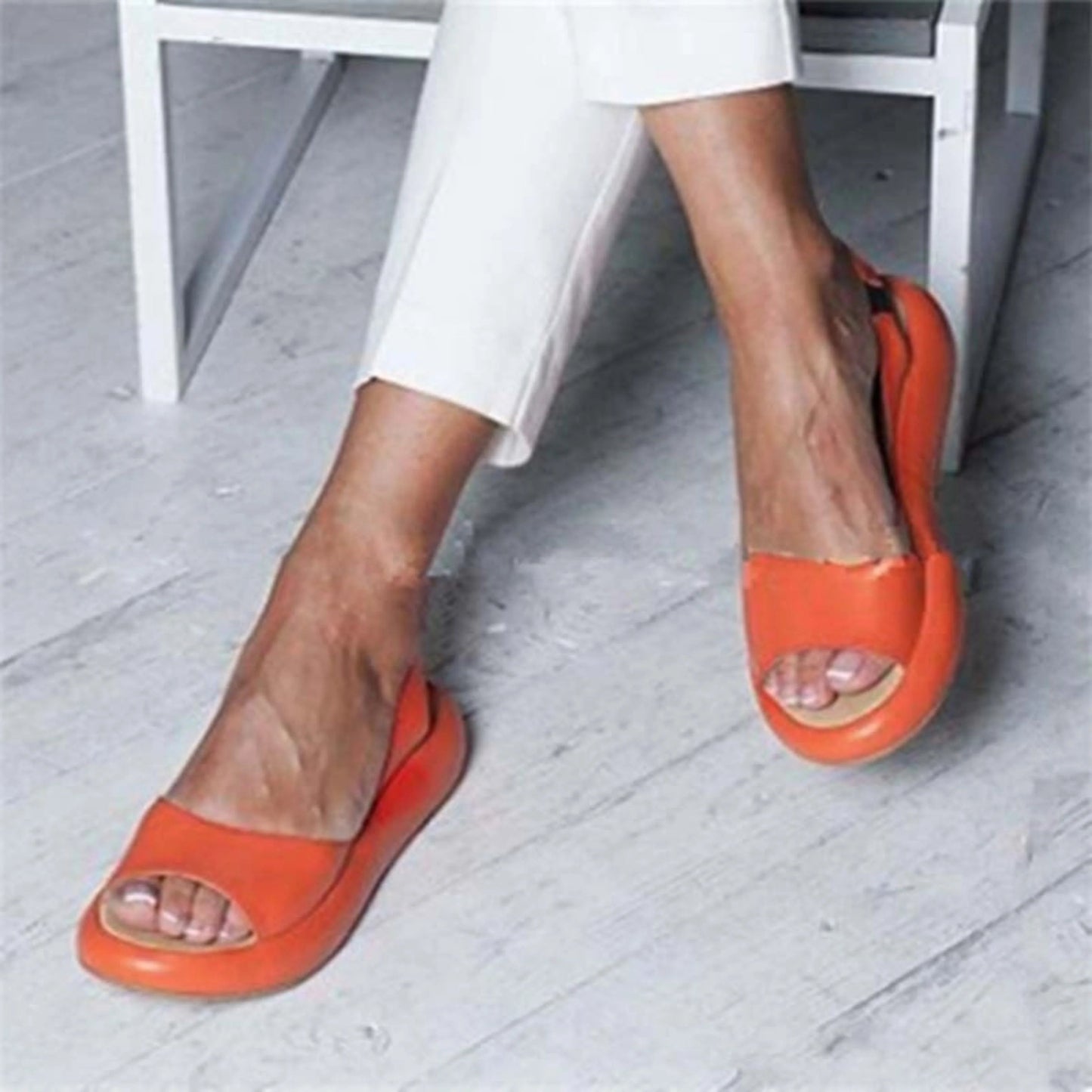 Axelle | Chic Sandaler for Damer – Renset Stil for Hverdag