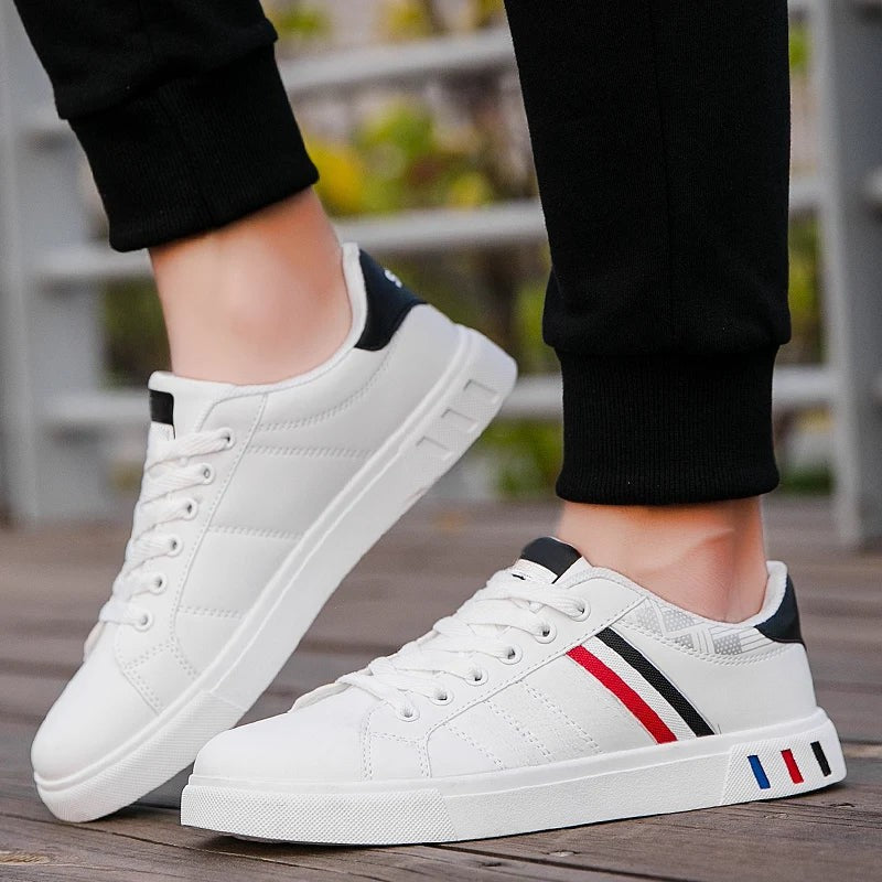 Ανίς | Άσπρα Sneakers Ανδρών – Αστικός Και Σύγχρονος Στυλ