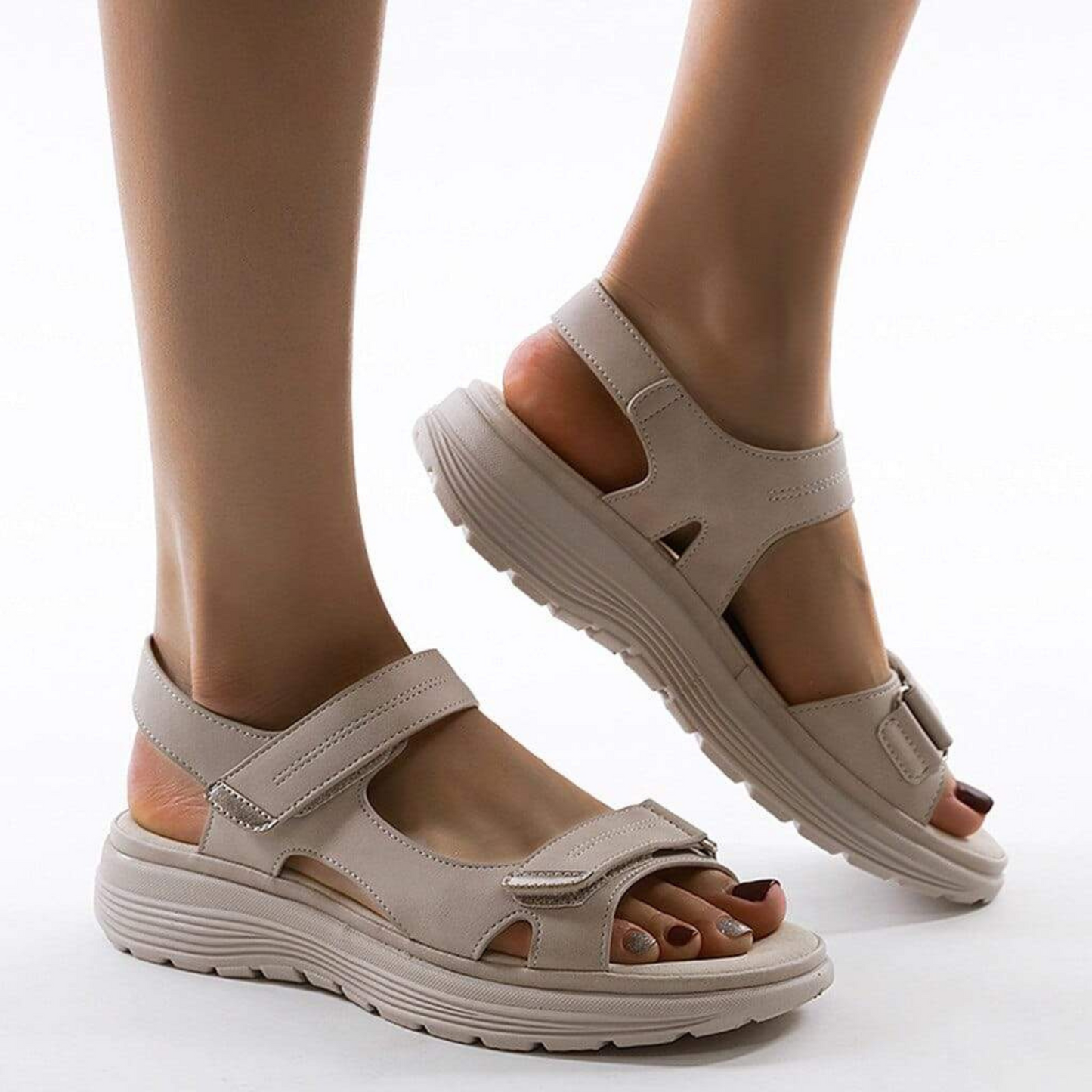 Nathalie | Sandaler Komfort Dame – Let At Gå Og Sommerstil