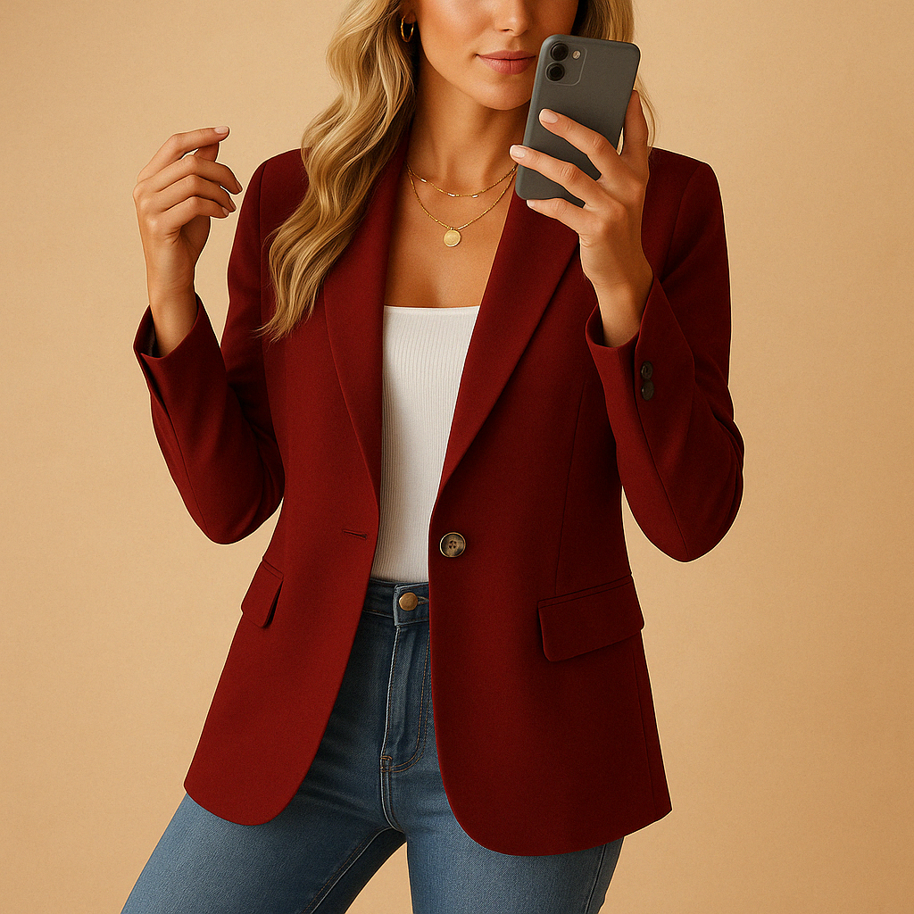 Xilena | Blazer med innsvingt liv for kvinner
