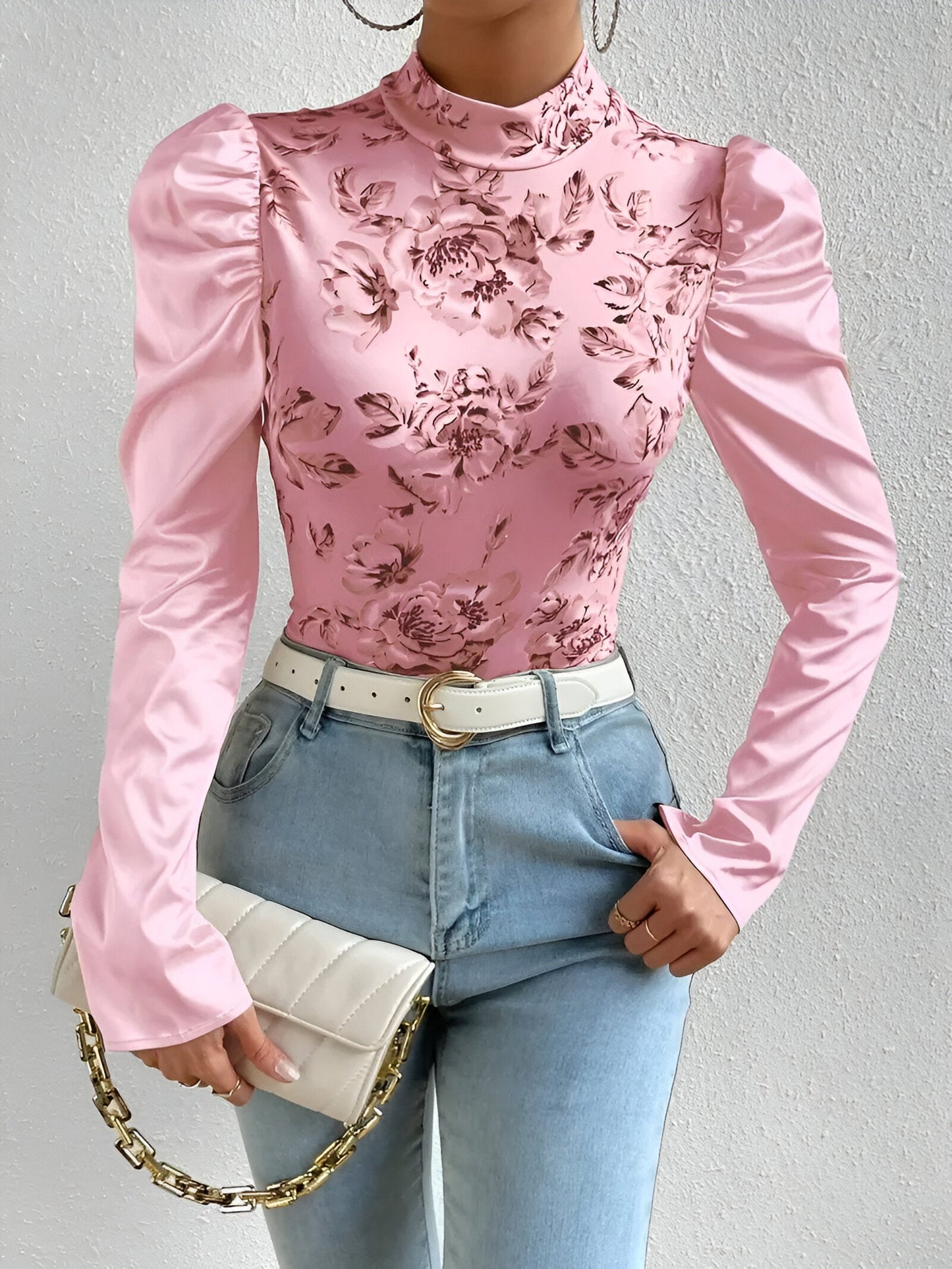 Élisa | Blouse Délicate À Imprimé Floral – Finesse Et Modernité