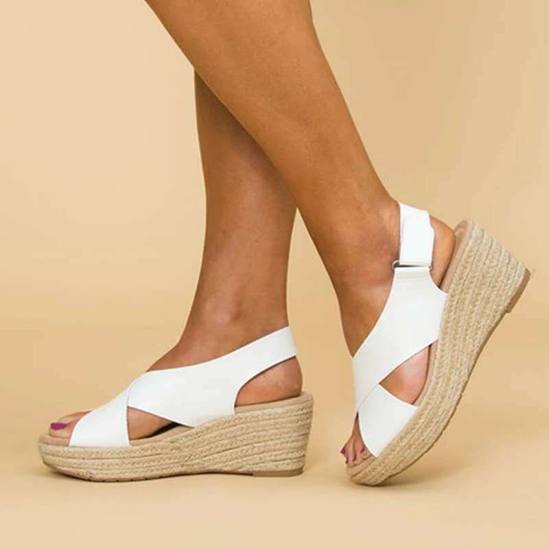 Yamila | Sandalen für Damen – Kreuzdesign und schicker Look
