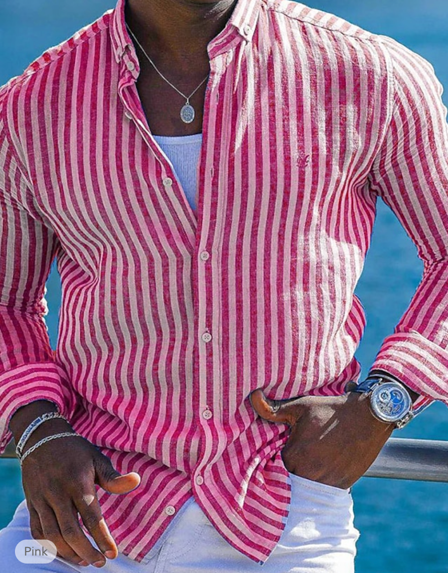 Johan | Camisa Elegante a Rayas