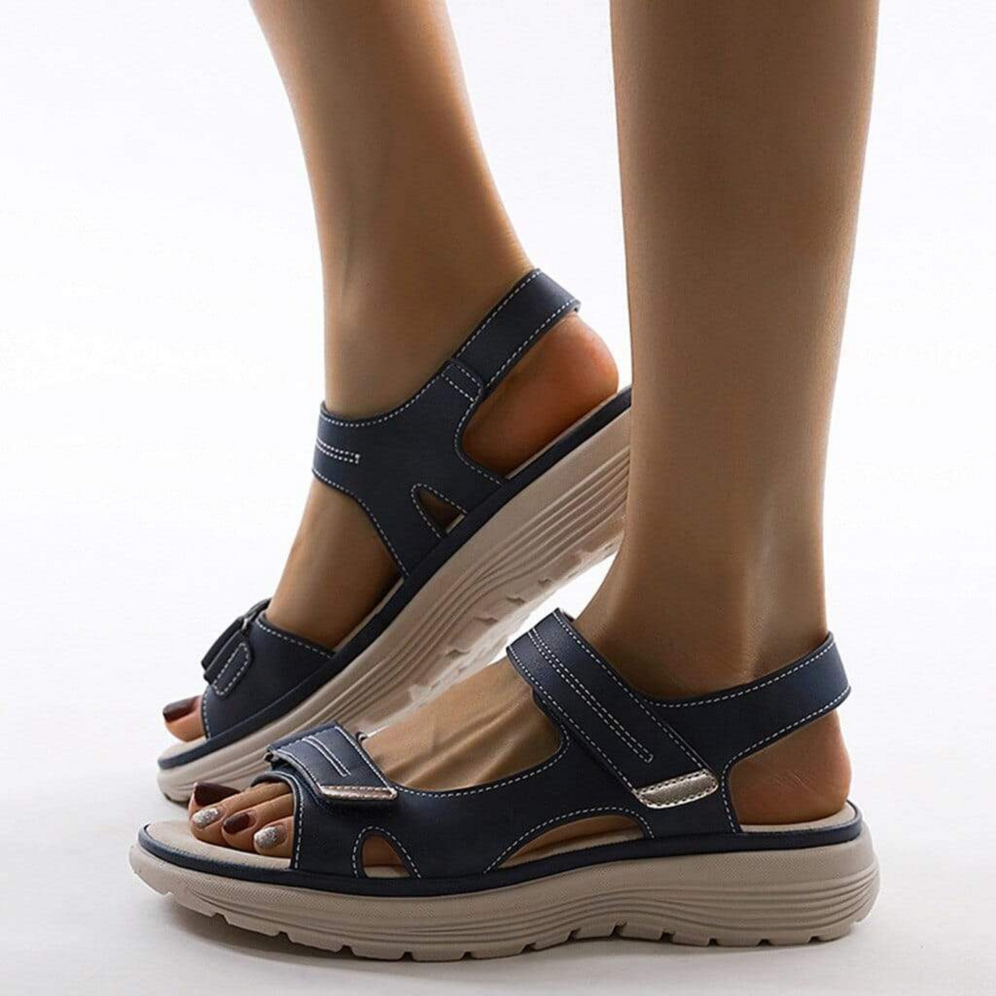 Nathalie | Sandaler Komfort Dame – Let At Gå Og Sommerstil