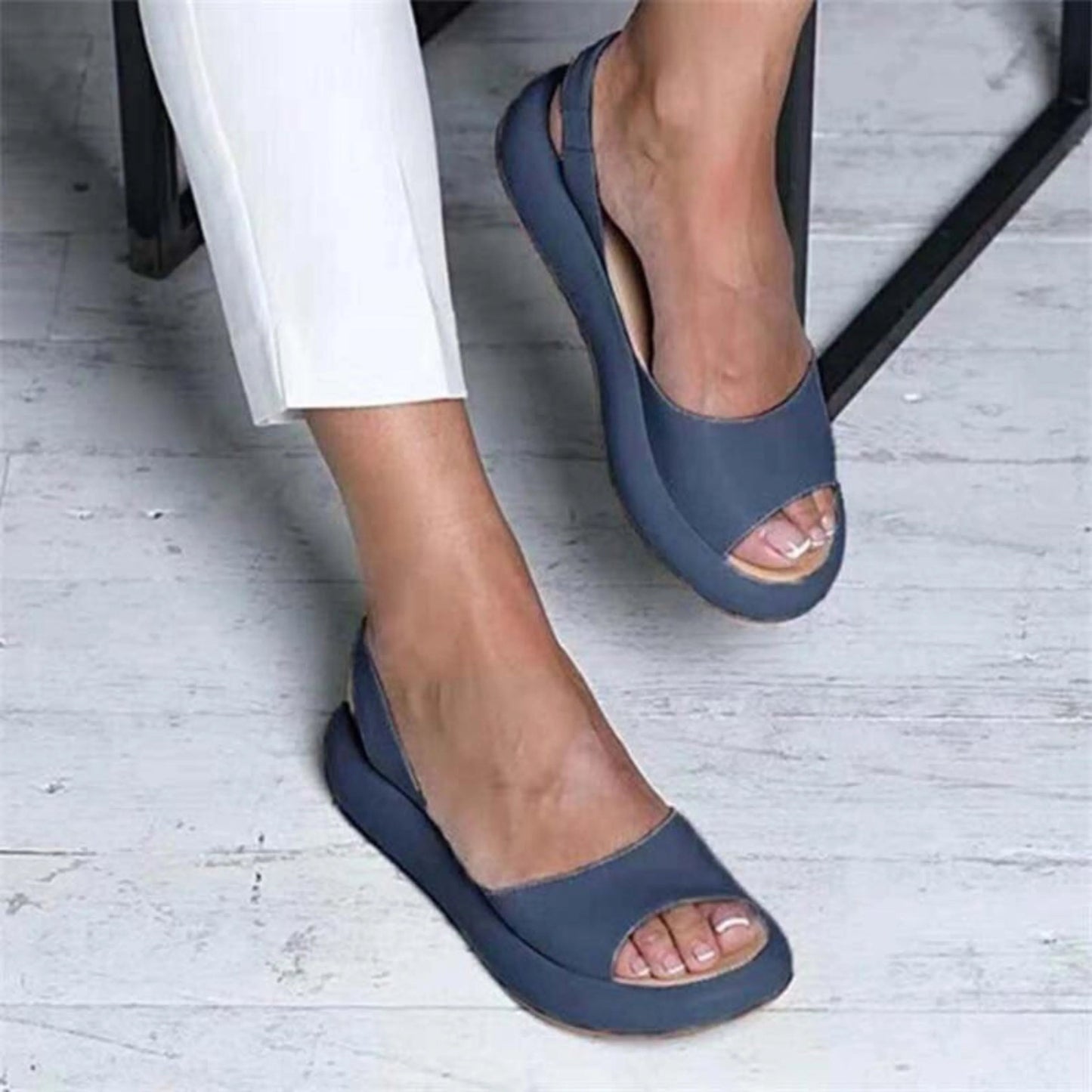Axelle | Chic Sandaler for Damer – Renset Stil for Hverdag