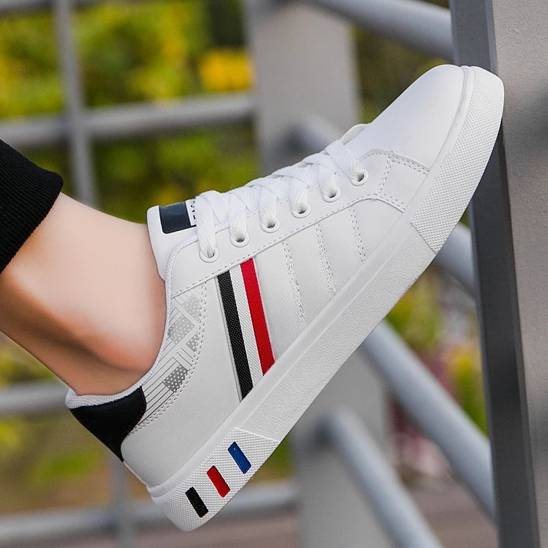 Ανίς | Άσπρα Sneakers Ανδρών – Αστικός Και Σύγχρονος Στυλ