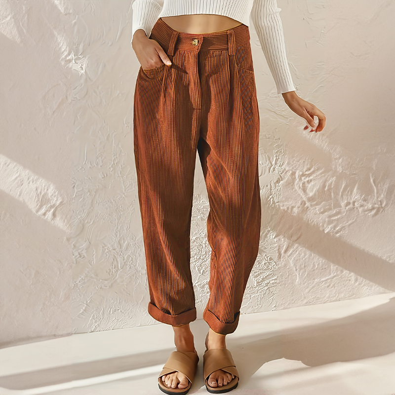 Joséphine | Elegant Pants – Extended Silhouette and Structured Style 