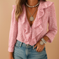 Honorine | Blusa Con Volantes Y Escote Femenino 