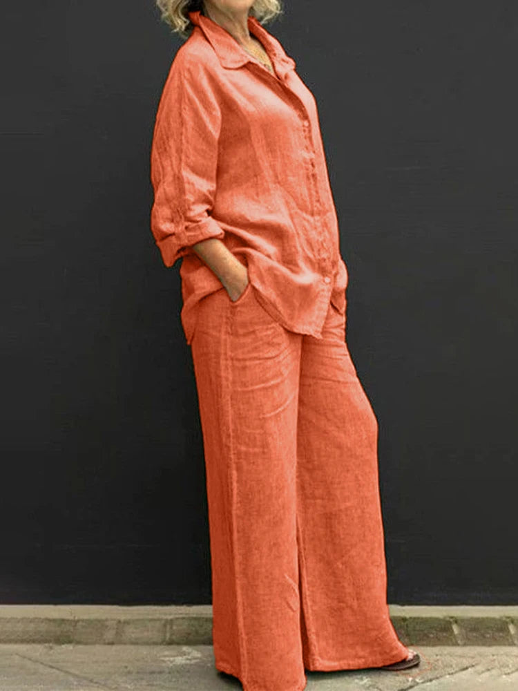 Gwendoline | Conjunto Abotonado Mujer – Corte Oversize y Tendencia 