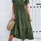 Sophie | Bohème Chic Kleid mit kurzen Ärmeln 