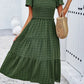 Sophie | Bohème Chic Kleid mit kurzen Ärmeln 