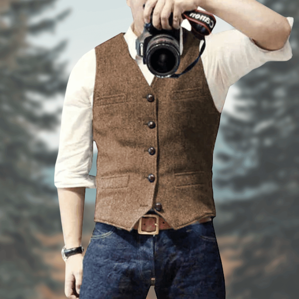 Alvin | Gilet Regolabile Senza Maniche Per Un Look Chic 