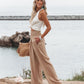 Sandra | Palazzo kalhoty – Vysoký pas a plynulá elegance 