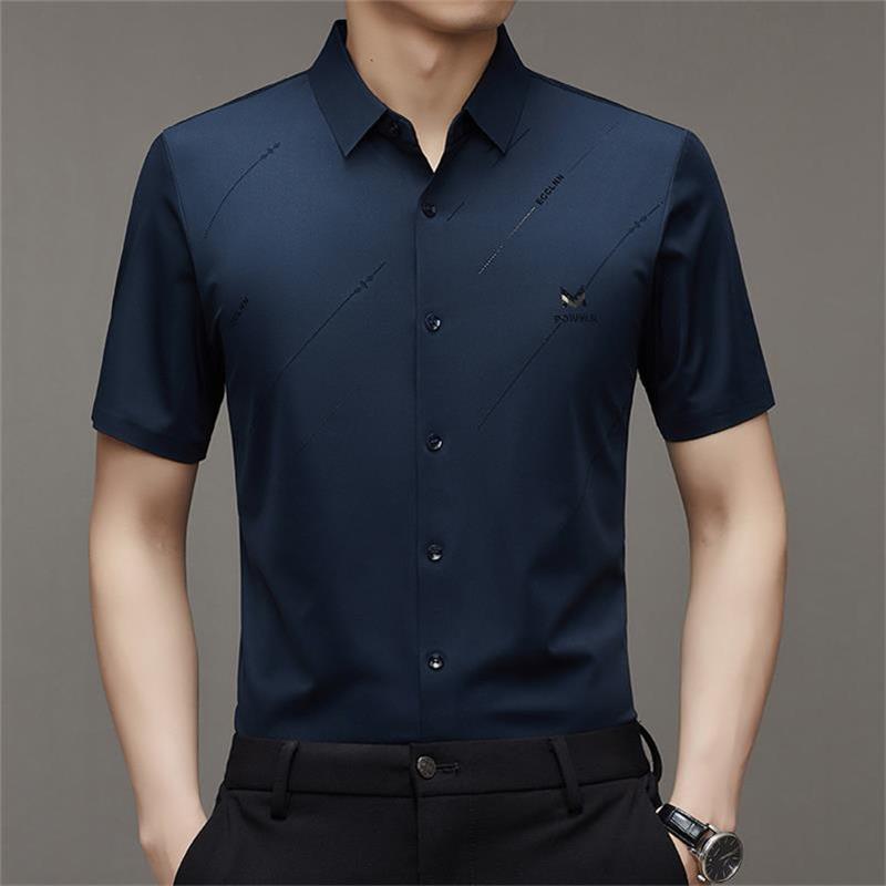 Clément | Camisa Fluida Premium con Acabado Satinado 