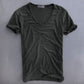 Robert | T-Shirt Homme À Col V – Style Minimaliste Et Intemporel