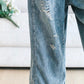 Lucie | Loose Sleeveless Denim Overalls 