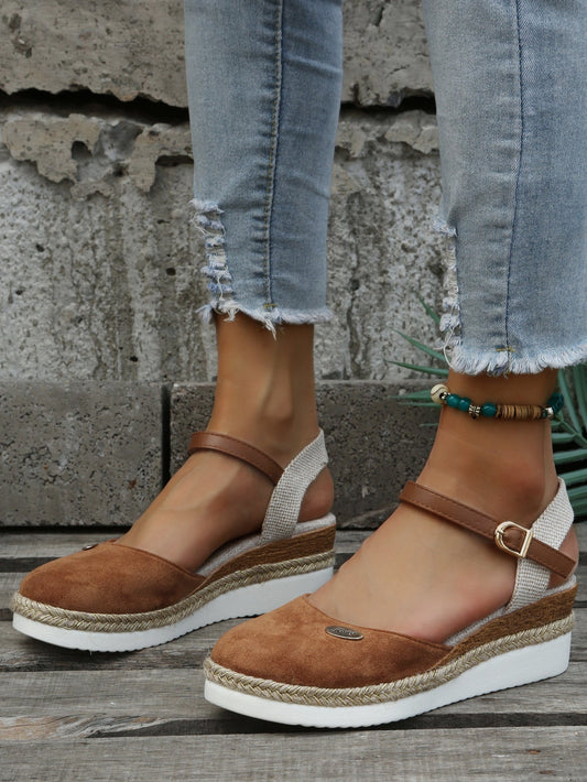 Lucie | Espadrillas con Tacco Composito – Look Bohemien Chic 
