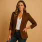Elise | Blazer Colorat Croi Lung și Elegant 