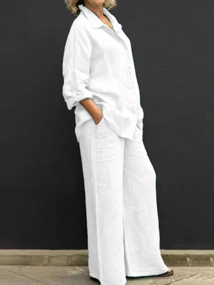 Gwendoline | Conjunto Abotonado Mujer – Corte Oversize y Tendencia 