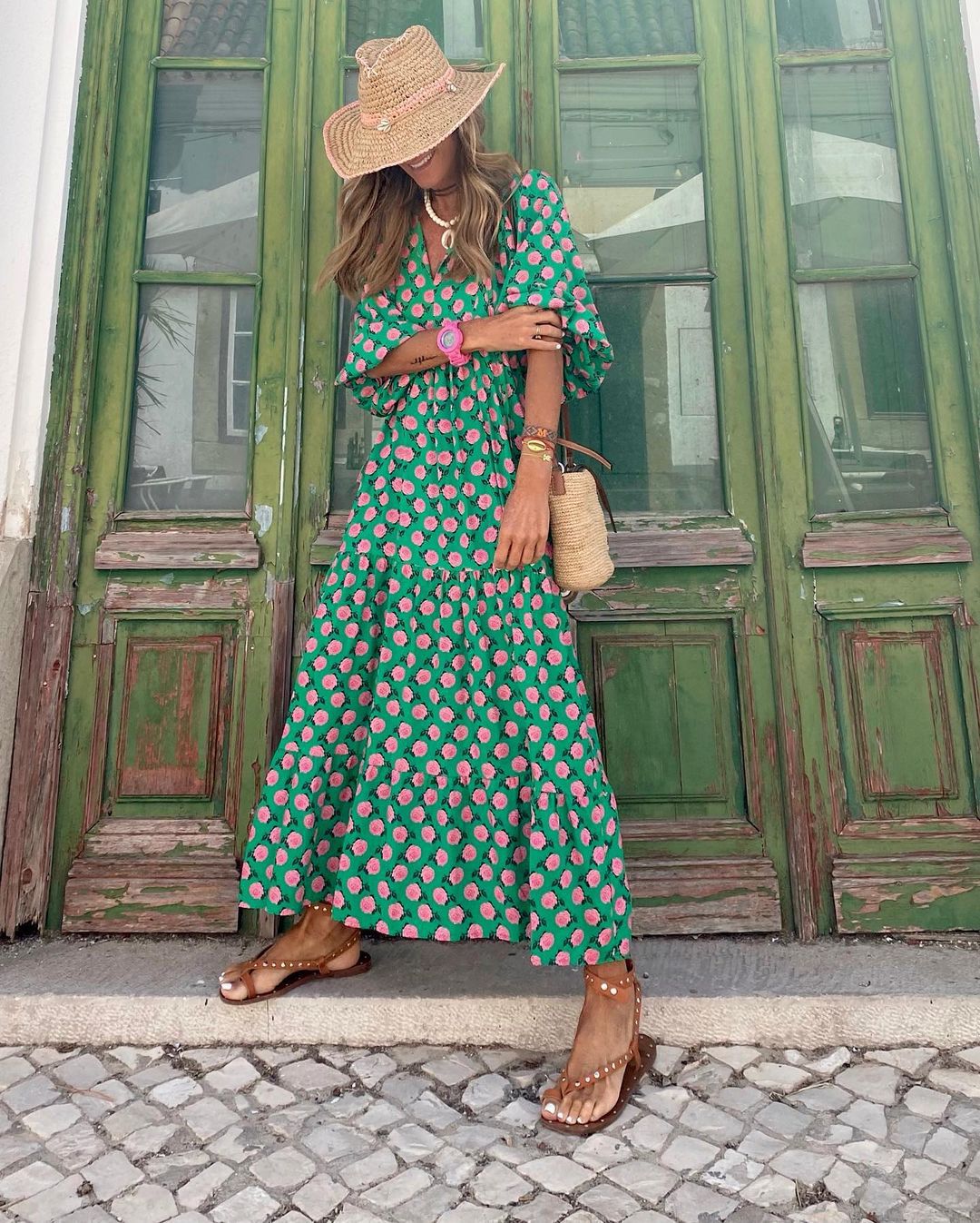 Paloma | Vestido Largo Amplio - Look Estival y Relajación Total 