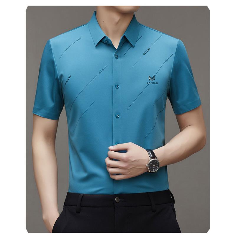 Clément | Camisa Fluida Premium con Acabado Satinado 