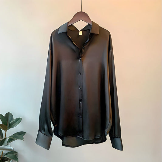 Emilie | Blusa Chic e Versatile – Silhouette Strutturata e Moderna 