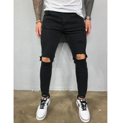 Fathi | Pánské roztrhané kalhoty – Městský a trendy styl 