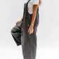 Lucie | Loose Sleeveless Denim Overalls 