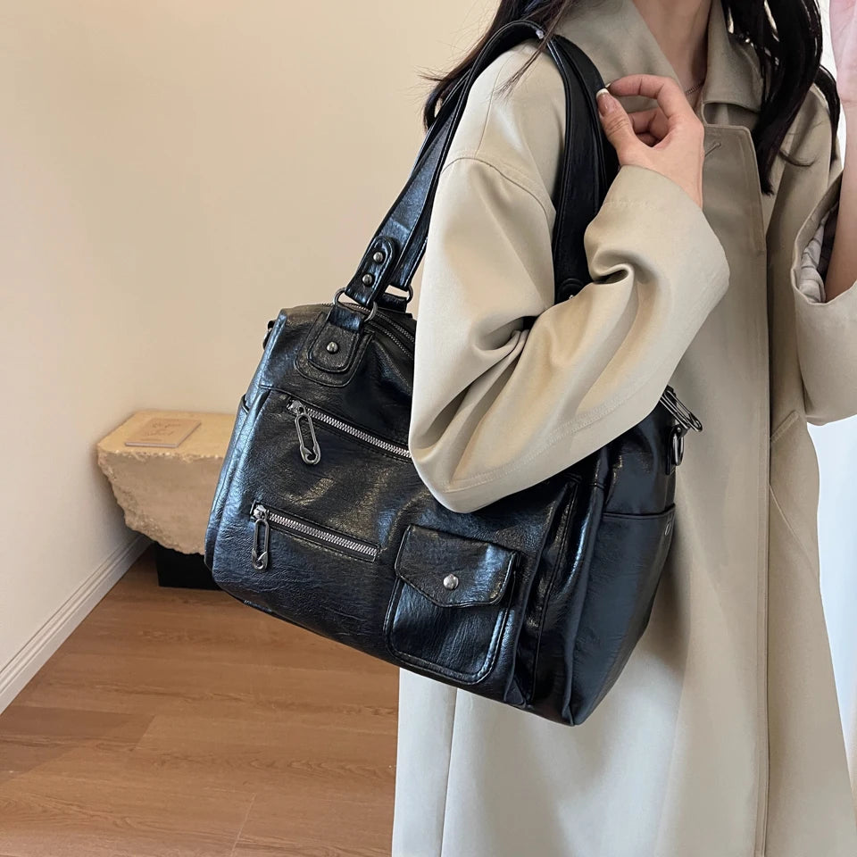Amaya | Geantă de curs cu umăr – Eleganță și confort zilnic 