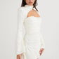 Paulette | Cocktail Dress With Cutout and Long Sleeves 