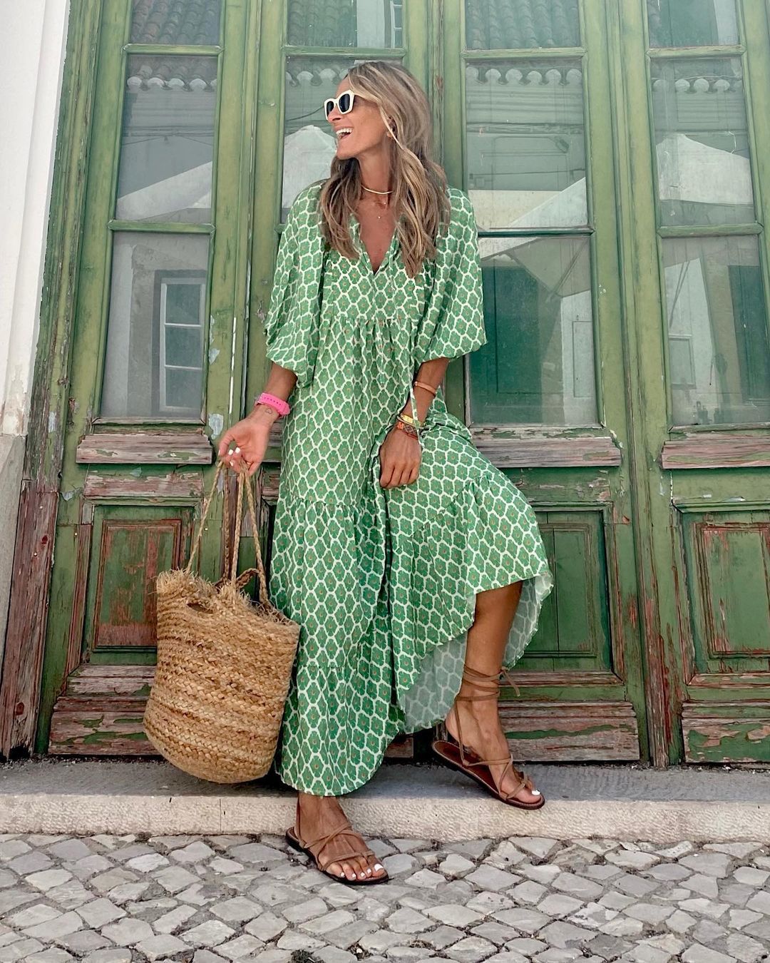 Paloma | Vestido Largo Amplio - Look Estival y Relajación Total 