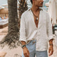 Simon | Långärmad skjorta med minimalistiska fickor 