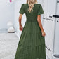 Sophie | Bohème Chic Kleid mit kurzen Ärmeln 