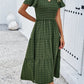 Sophie | Bohème Chic Kleid mit kurzen Ärmeln 