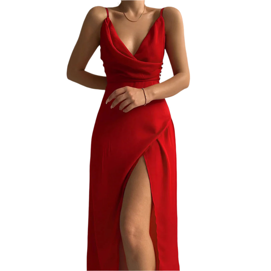 Déborah | Vestido de Noche Abierto 