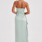 Naïs | Asymmetrical Long Evening Dress with Slit 
