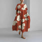 Dorothée | Robe Longue À Motifs – Coupe Ample Et Tendance