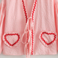 Claire | Camisa Detalle Corazón Y Toque Romántico 