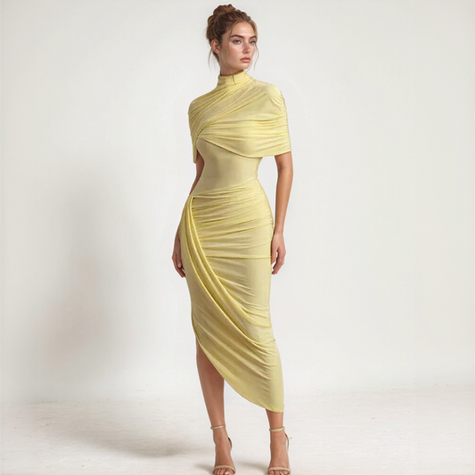 Gloria | Sommer Midi Kjole – Flatterende Snit Og Let Stil 