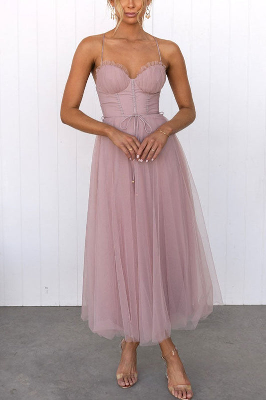 Gracia | Abito Maxi Fluido – Leggerezza, Scollatura E Fascino Femminile 