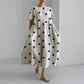 Dorothée | Robe Longue À Motifs – Coupe Ample Et Tendance