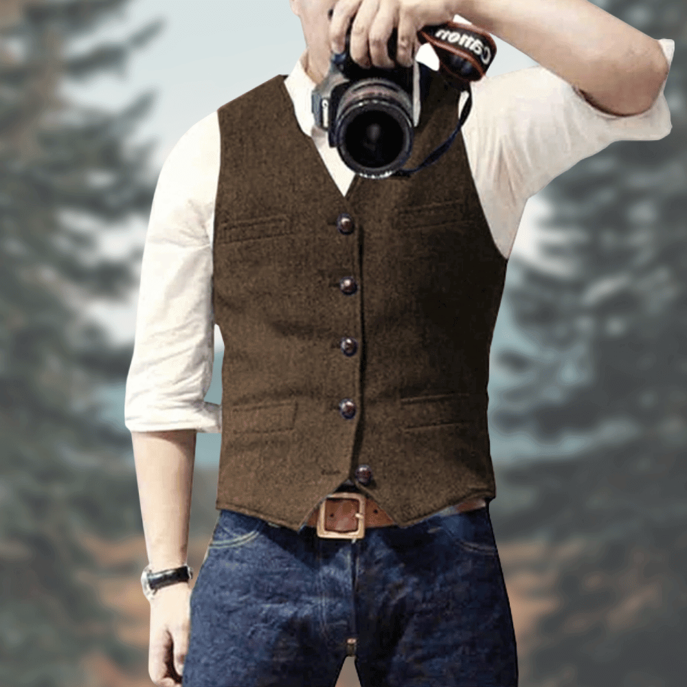 Alvin | Gilet Regolabile Senza Maniche Per Un Look Chic 