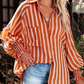 Lamia | Blusa Ampia Donna – Righe Chic e Stile Casual 