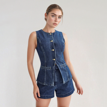 Nathalie | Ansamblu Relaxat – Stil 2 Piese Tendință și Confortabil 