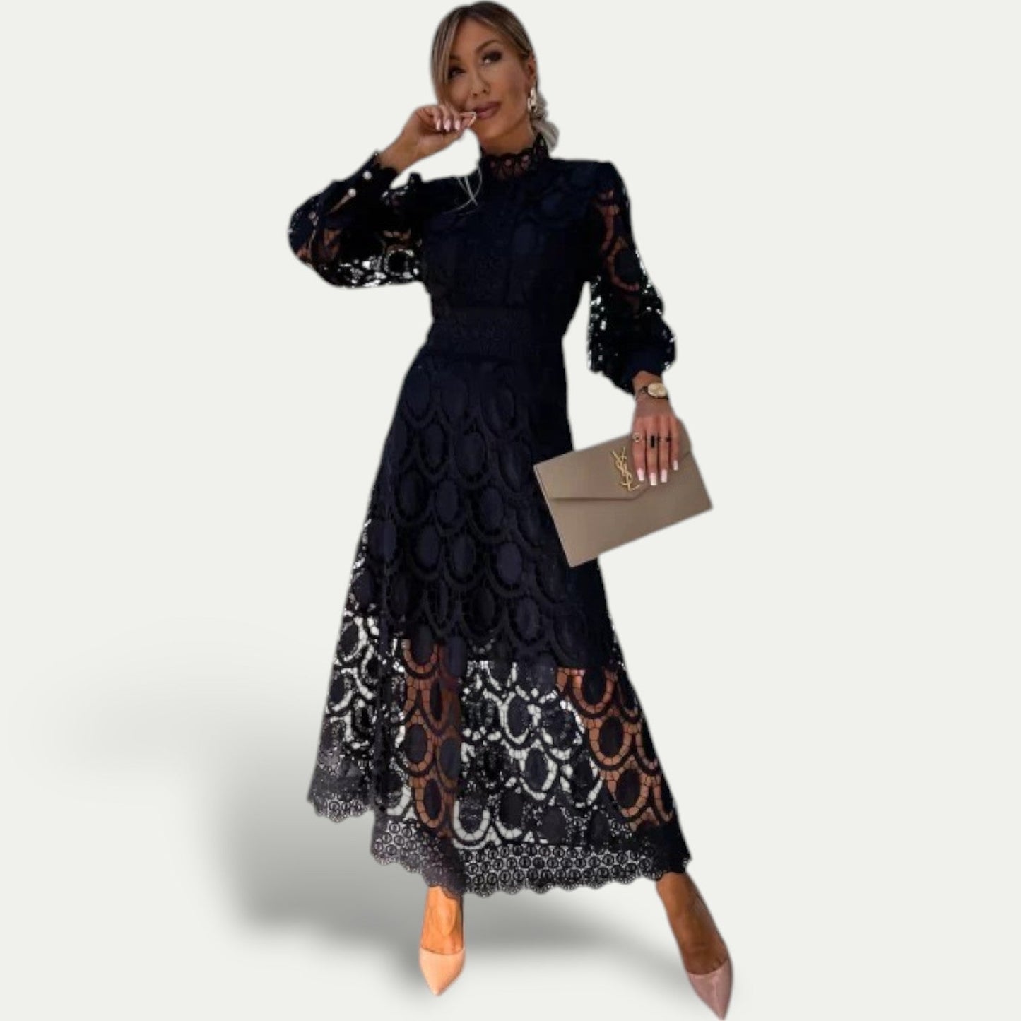 Sabrine | Midi Ruha Finom – Klasszikus Elegancia És Kifinomult Stílus 
