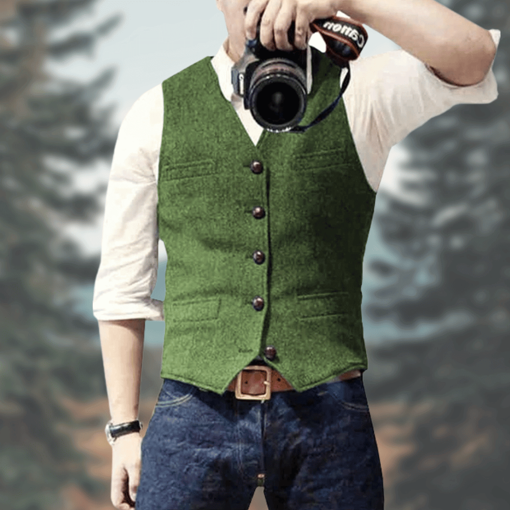 Alvin | Gilet Regolabile Senza Maniche Per Un Look Chic 