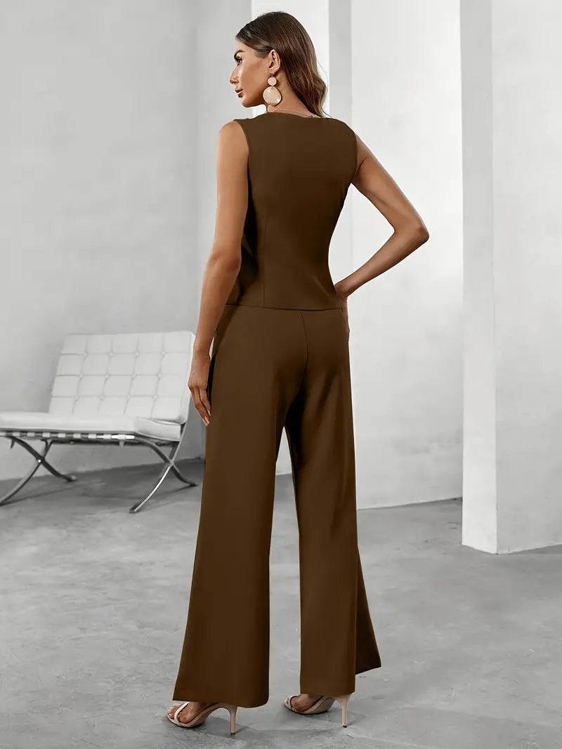 Sonia | Conjunto Elegante – Línea Pura y Estilo Profesional 
