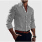 Sylvestre | Striped Men's Shirt – Classic And Modern Style 